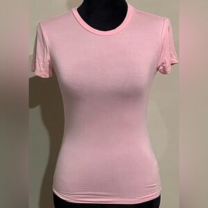 Dwnval Pink Short Sleeve Tee size S